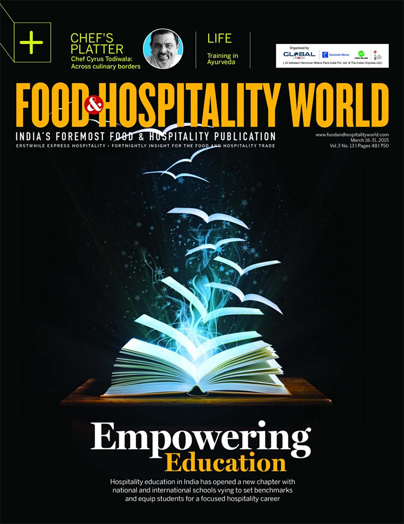 注重品牌性！《Food＆Hospitality World》杂志封面设计