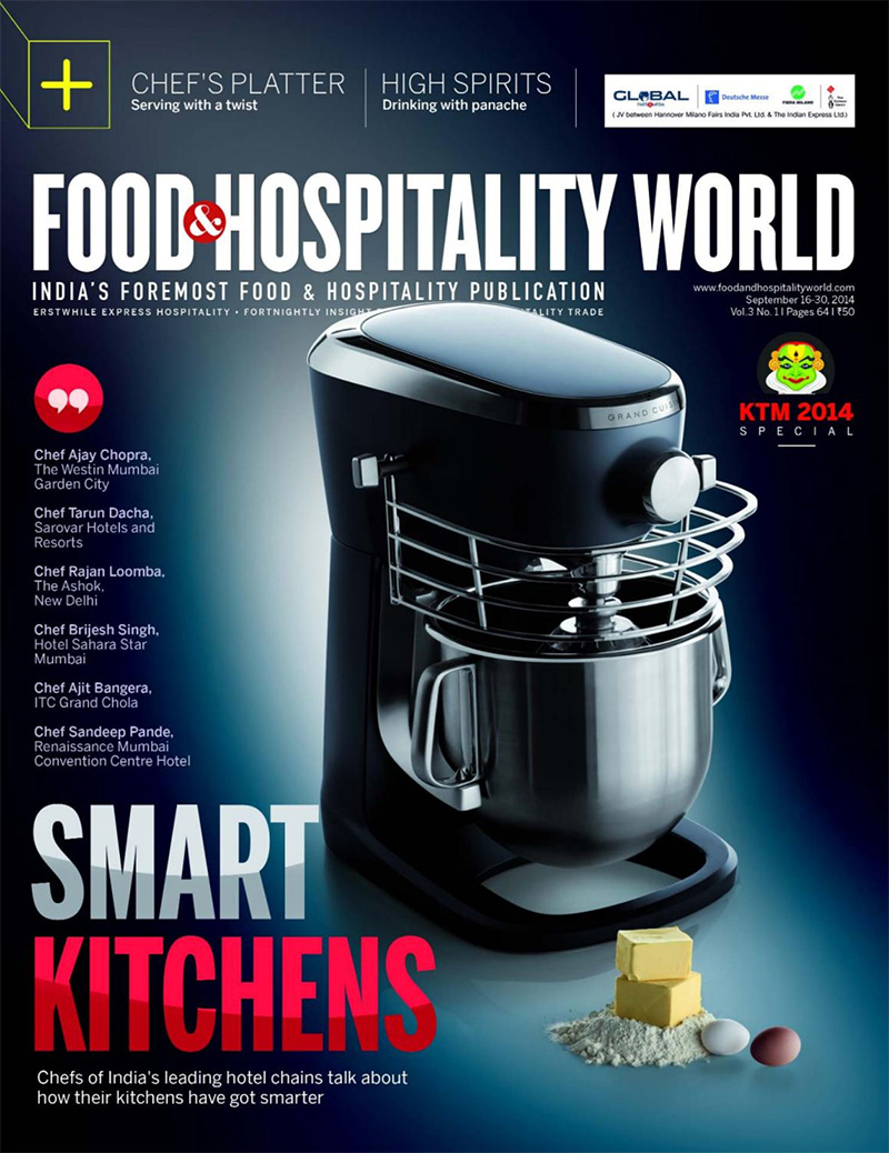 注重品牌性！《Food＆Hospitality World》杂志封面设计