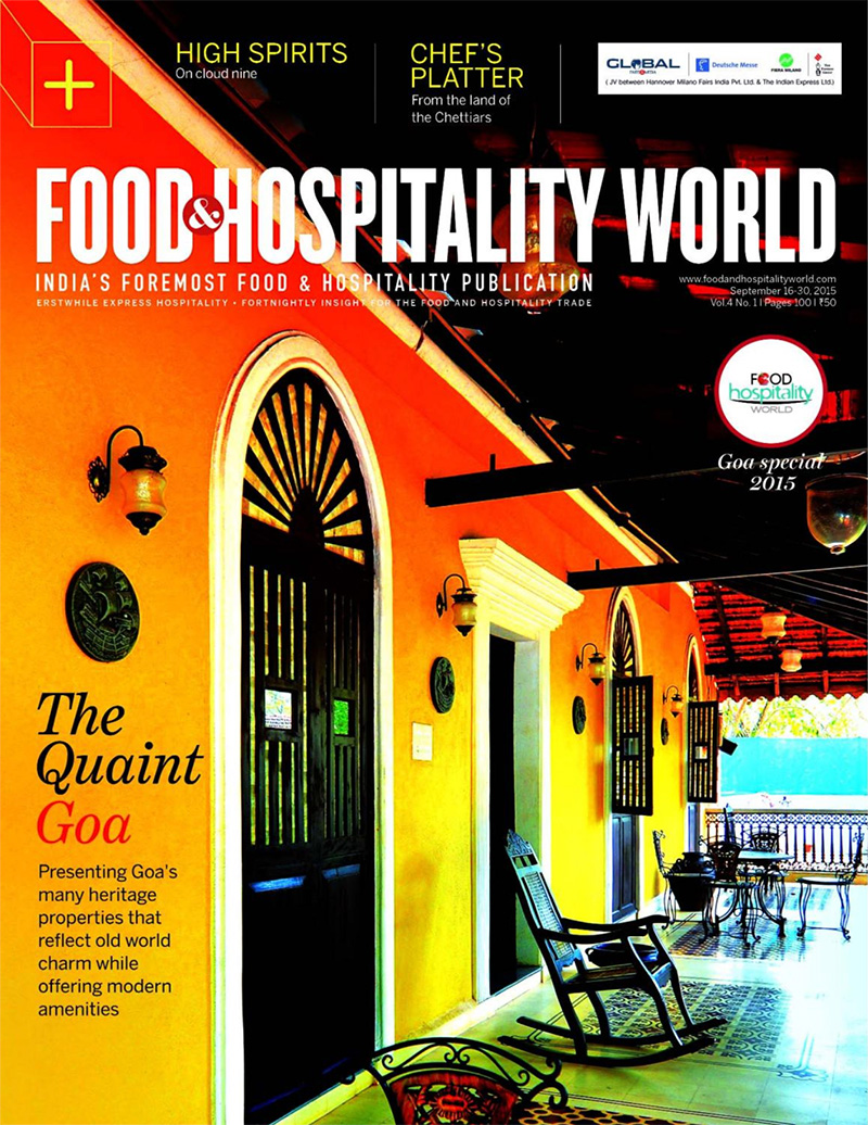 注重品牌性！《Food＆Hospitality World》杂志封面设计