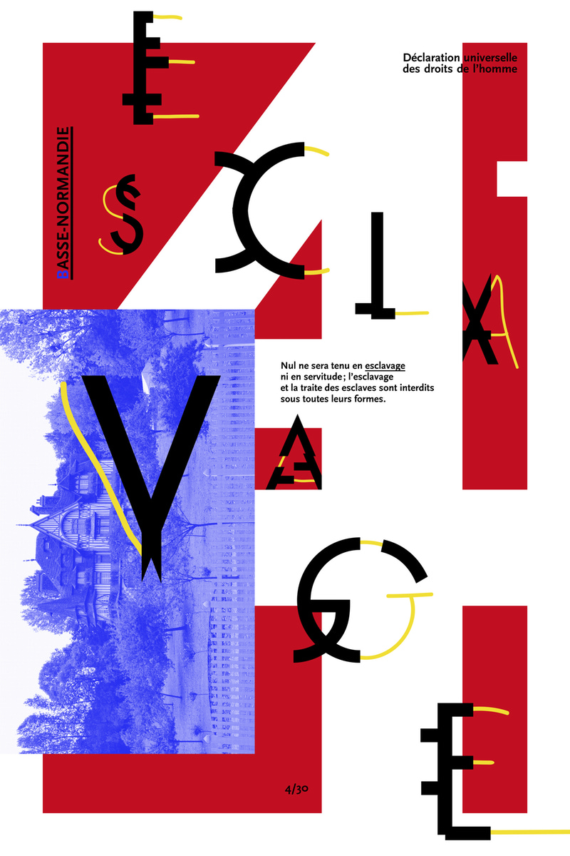 字设与色彩！14款alexandre tonneau海报设计欣赏