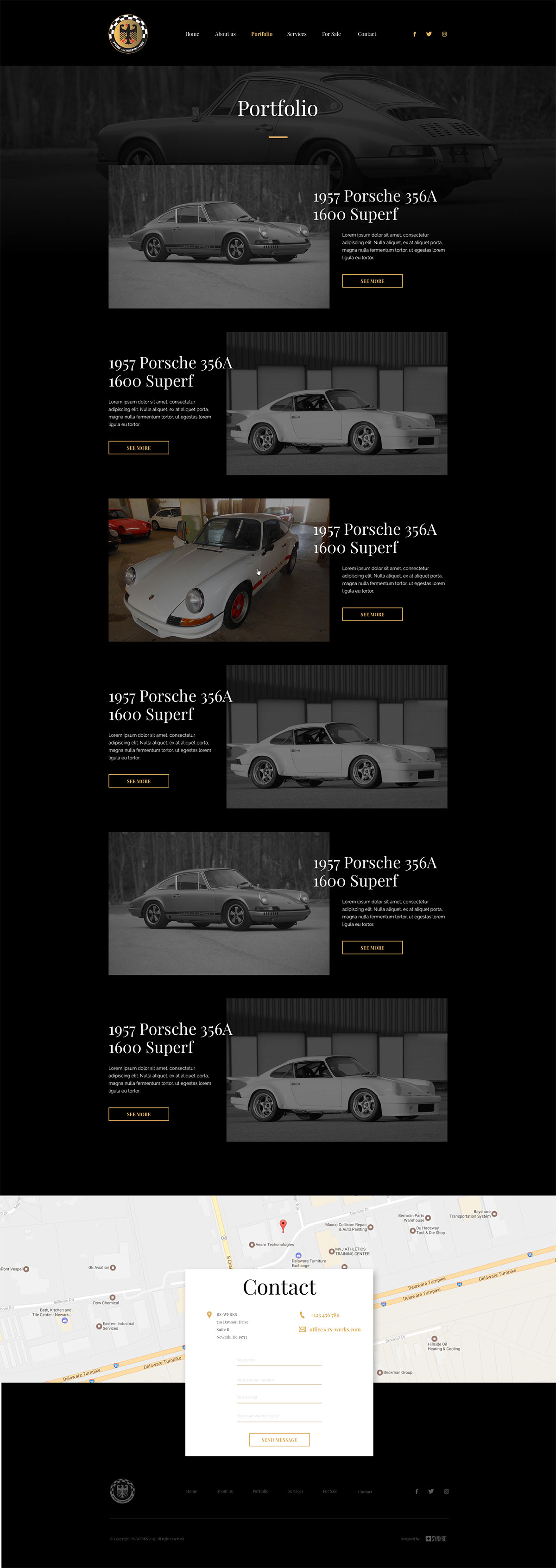 极具科技范的12款汽车类网页设计