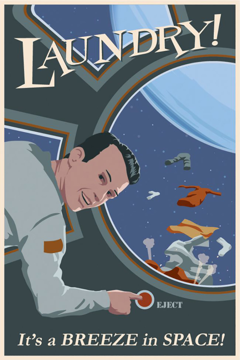 12张令人赞叹的太空插画海报