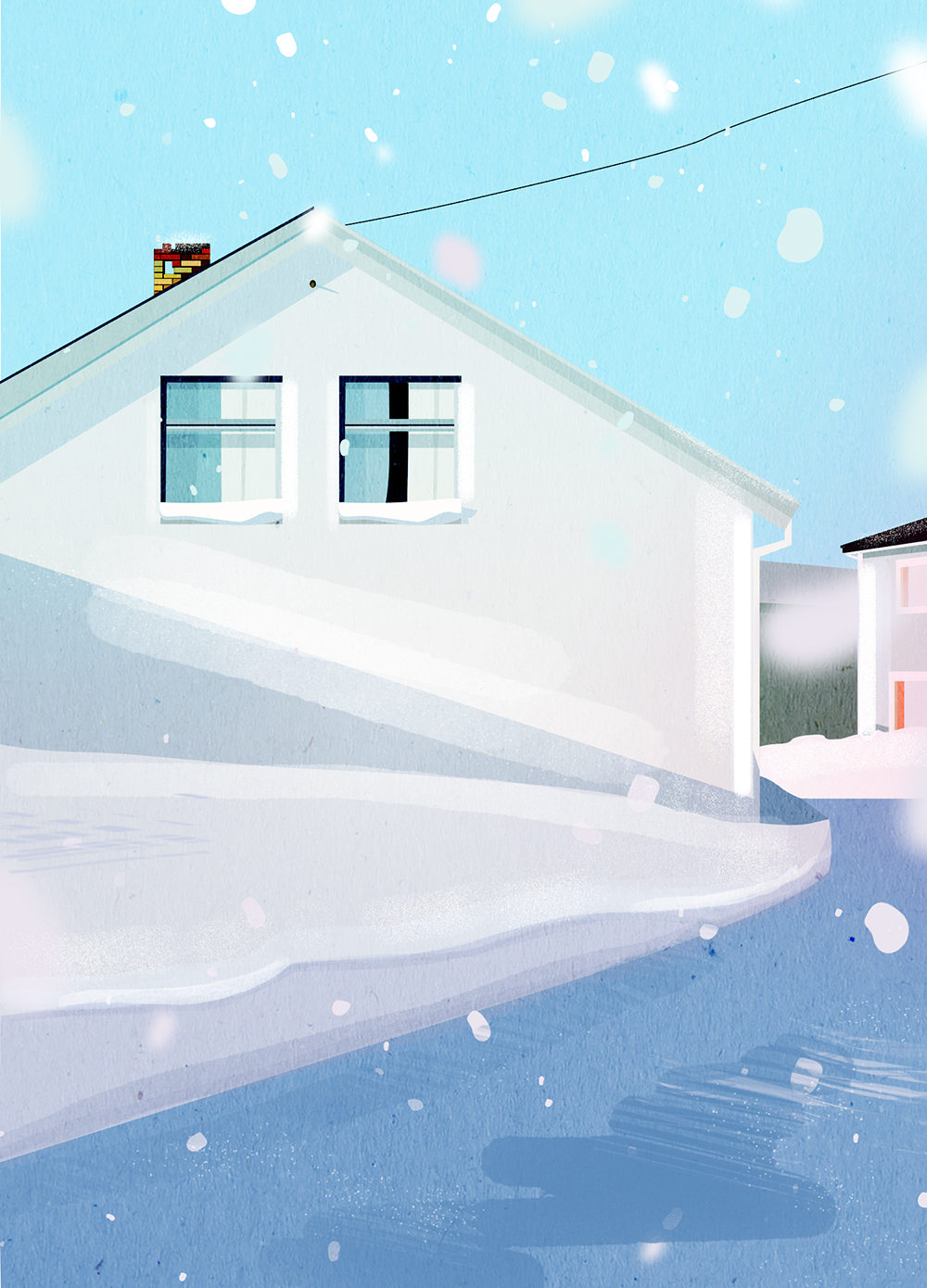雪的世界！10款风景插画灵感