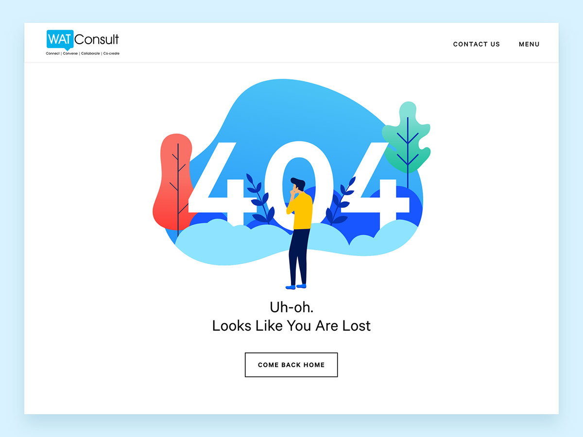 404页面这样设计好看又有趣