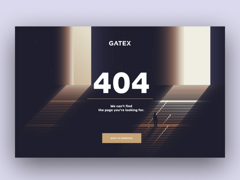 404页面也可以设计的这么好看？