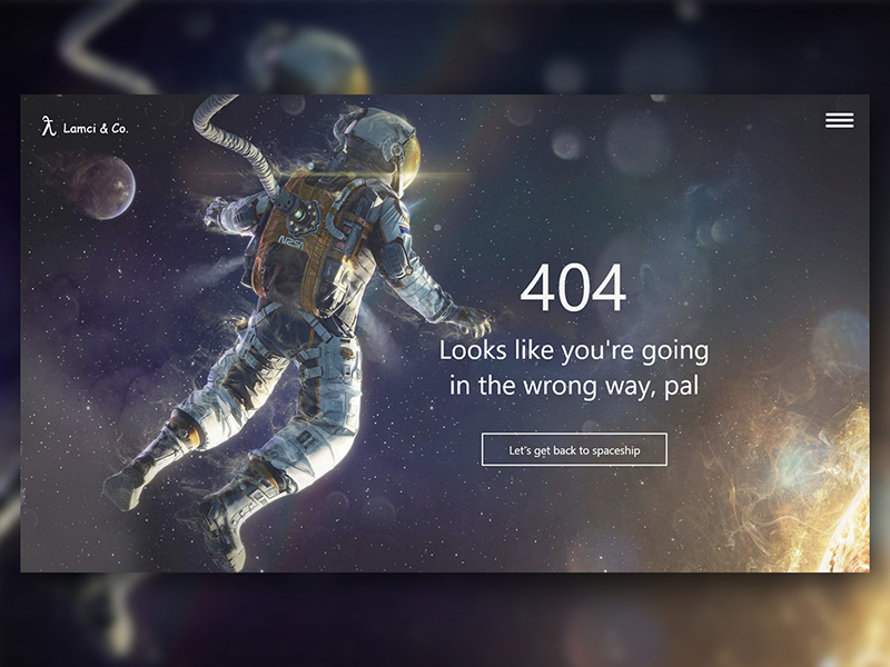 出错也要美如画的12款404页面