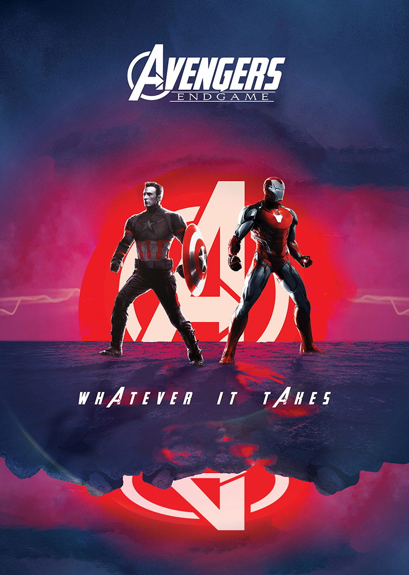 《复仇者联盟4：终局之战》艺术海报