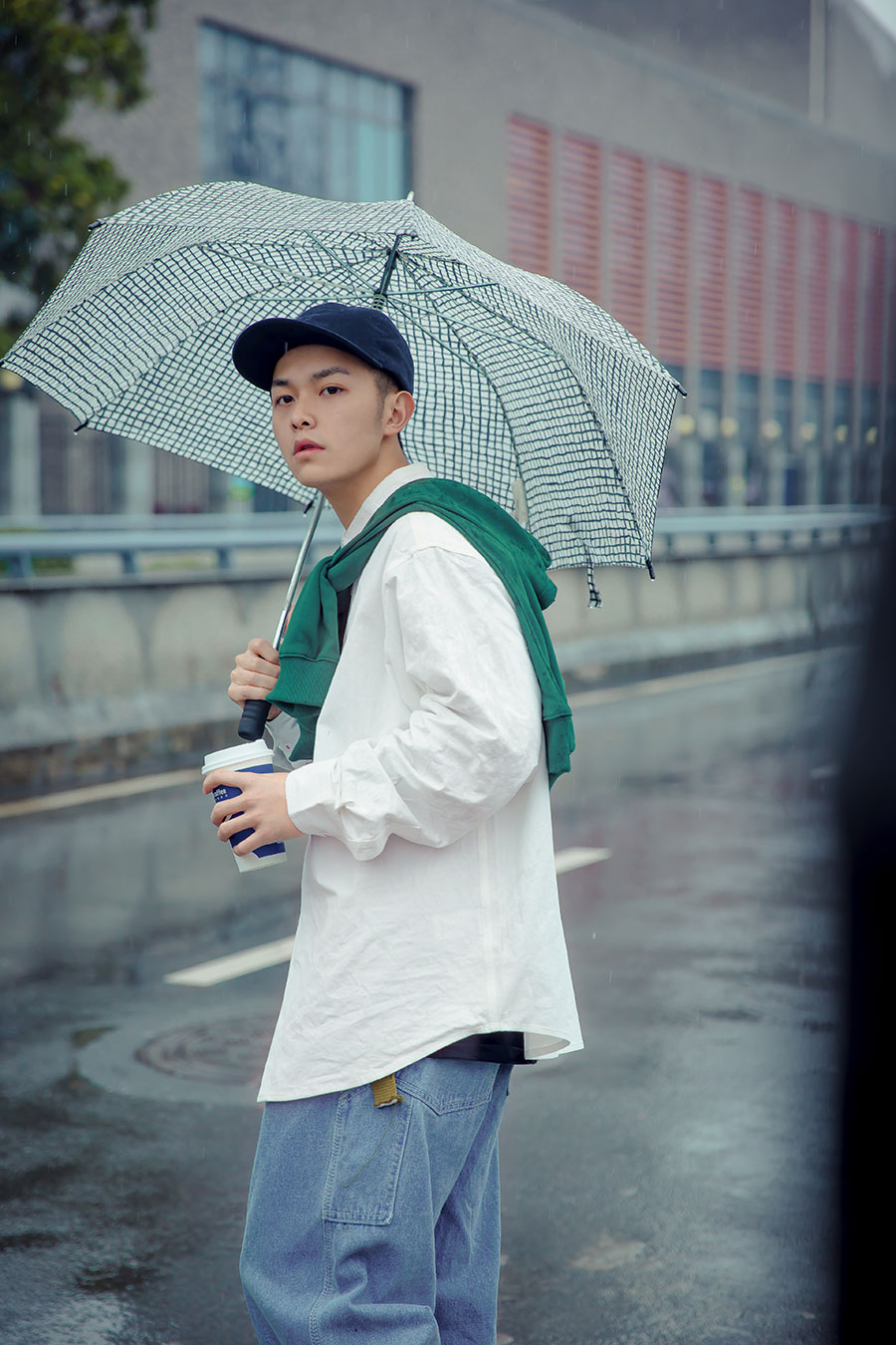 春雨后的小清新男朋友