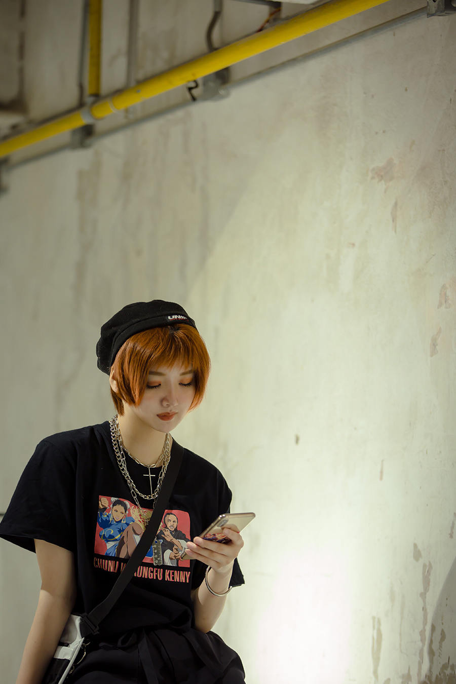 街头霸王！酷黑街霸女孩