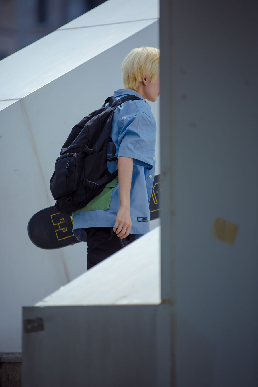 拥抱夏天 ！日系滑板少女