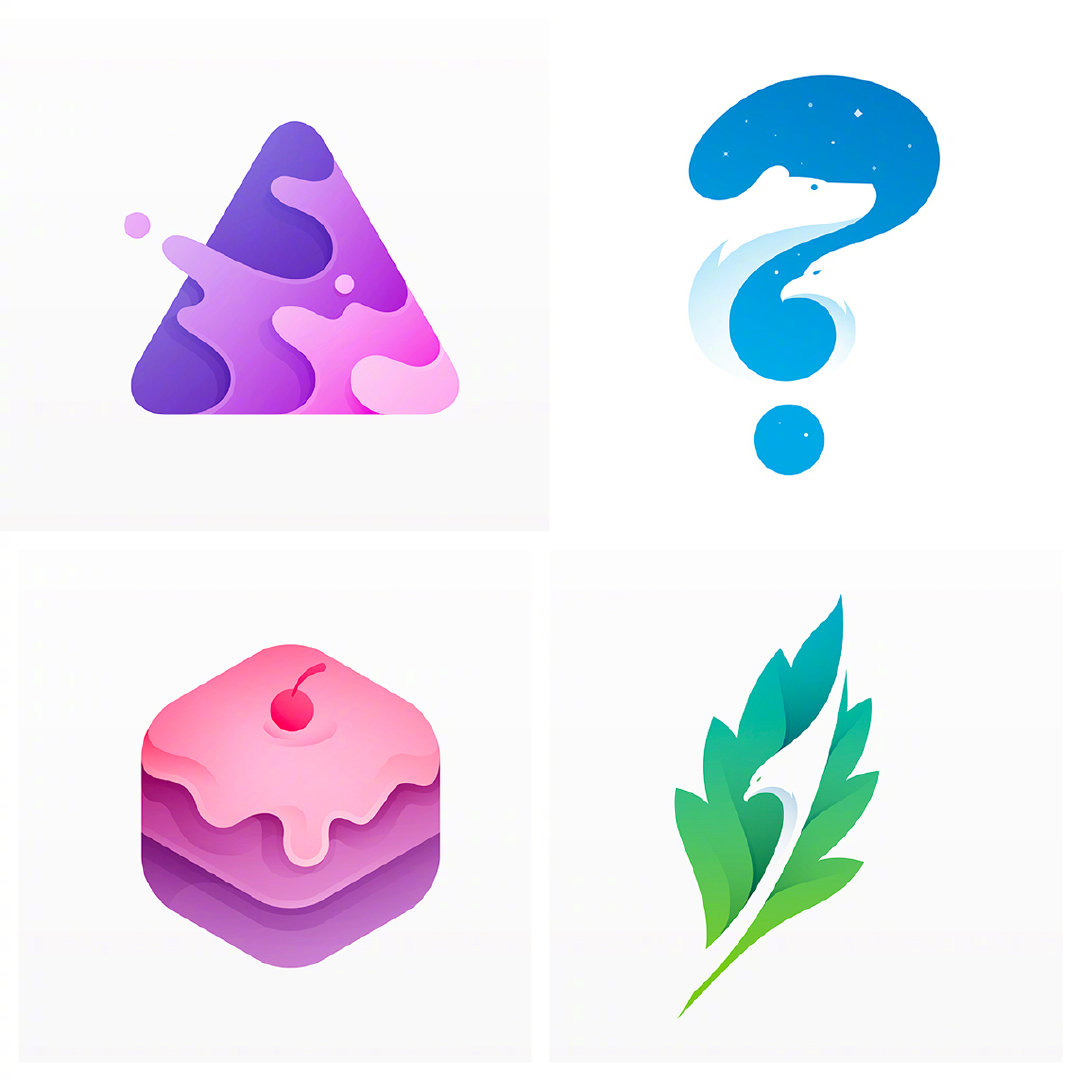 渐变风格Logo的36种玩法