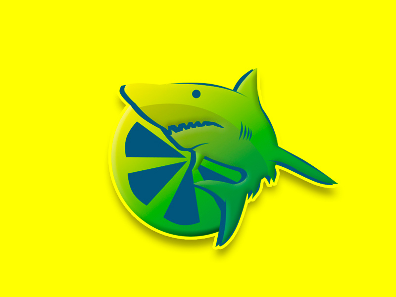 海洋霸主！52款鲨鱼Logo设计