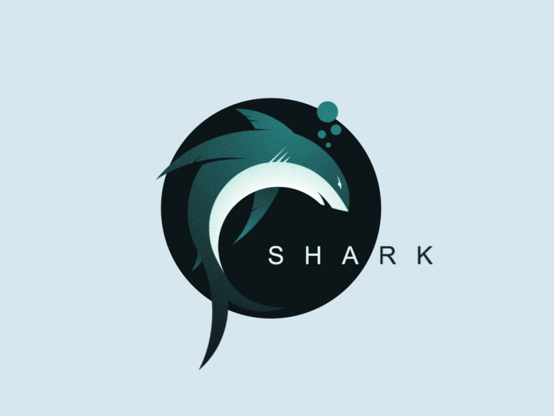 海洋霸主！52款鲨鱼Logo设计
