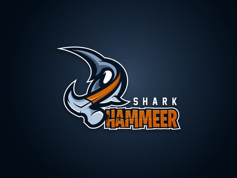 海洋霸主！52款鲨鱼Logo设计