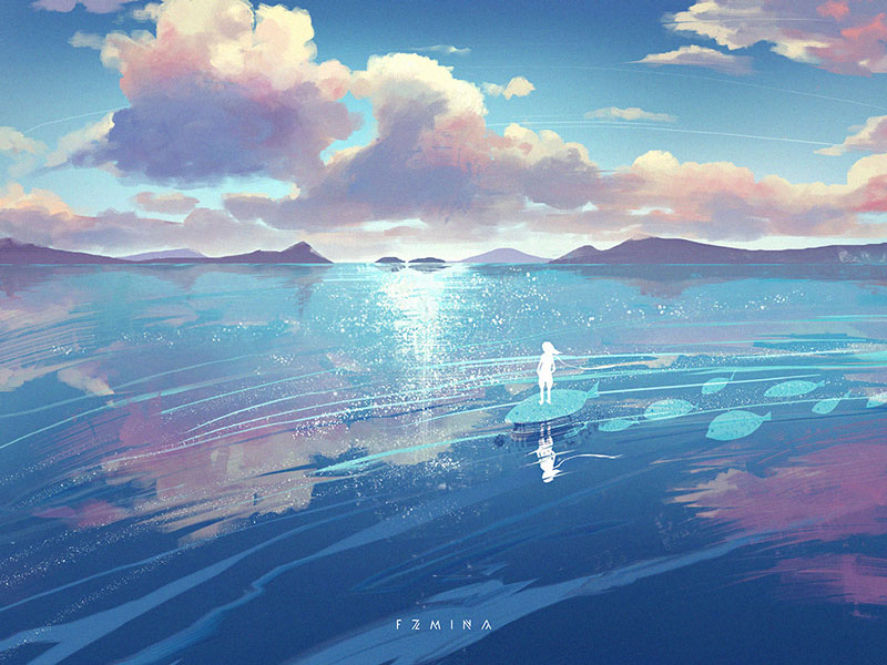 治愈！10款景观插画灵感