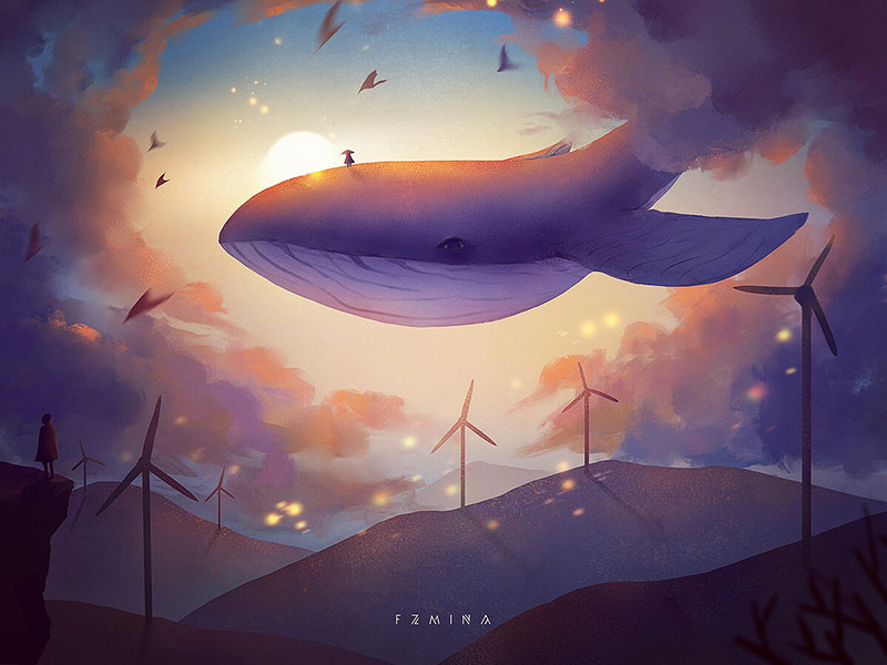治愈！10款景观插画灵感