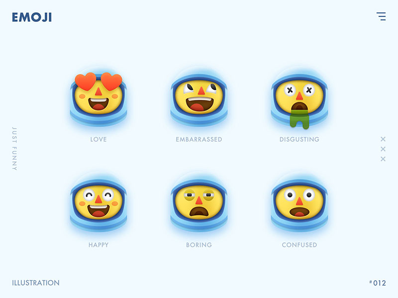 搞怪又可爱！一组emoji表情欣赏