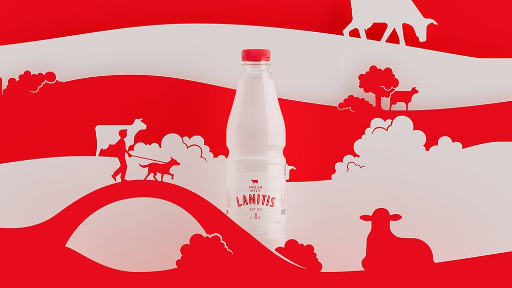 16个营养十足的牛奶Banner设计！