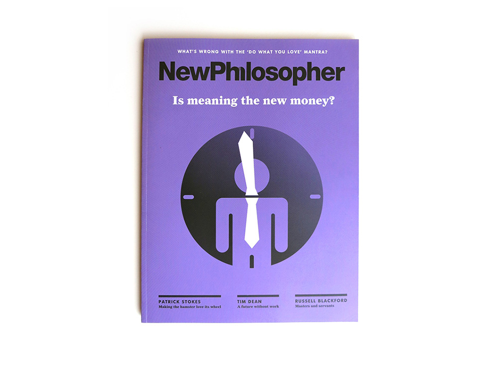 哲学主题！几何风杂志封面设计