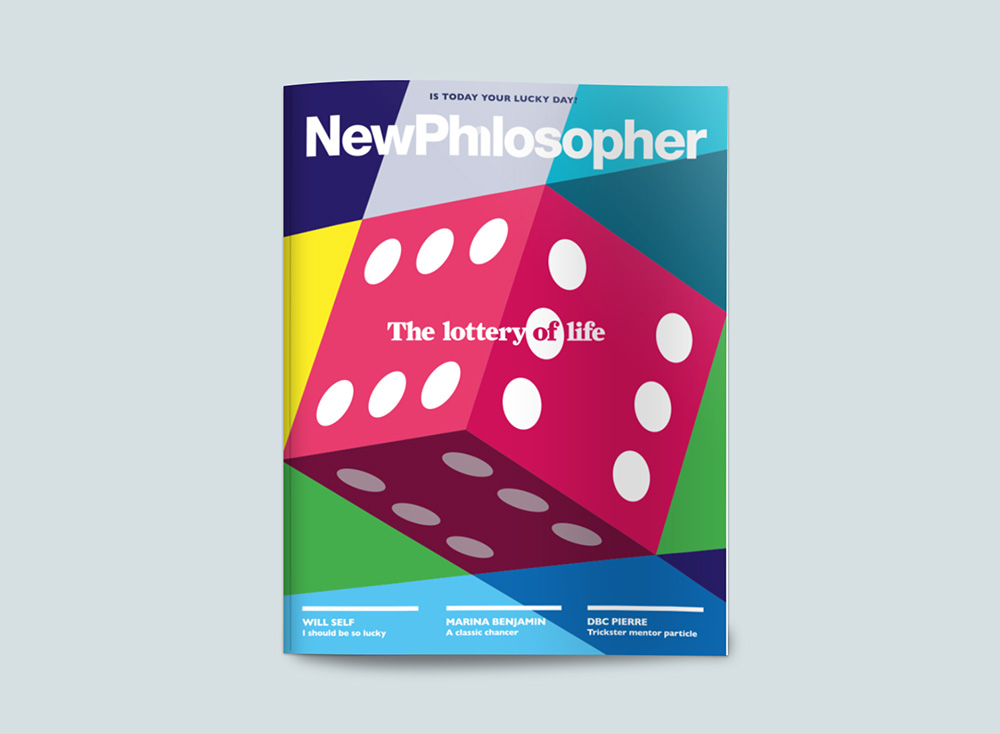 哲学主题！几何风杂志封面设计