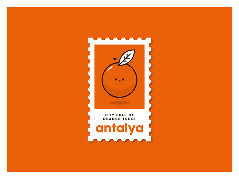 酸甜Juicy！24款橘子元素Logo设计