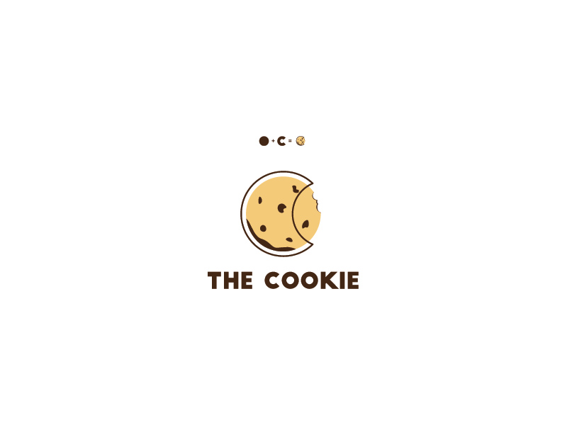 清脆小食！28款饼干元素Logo设计