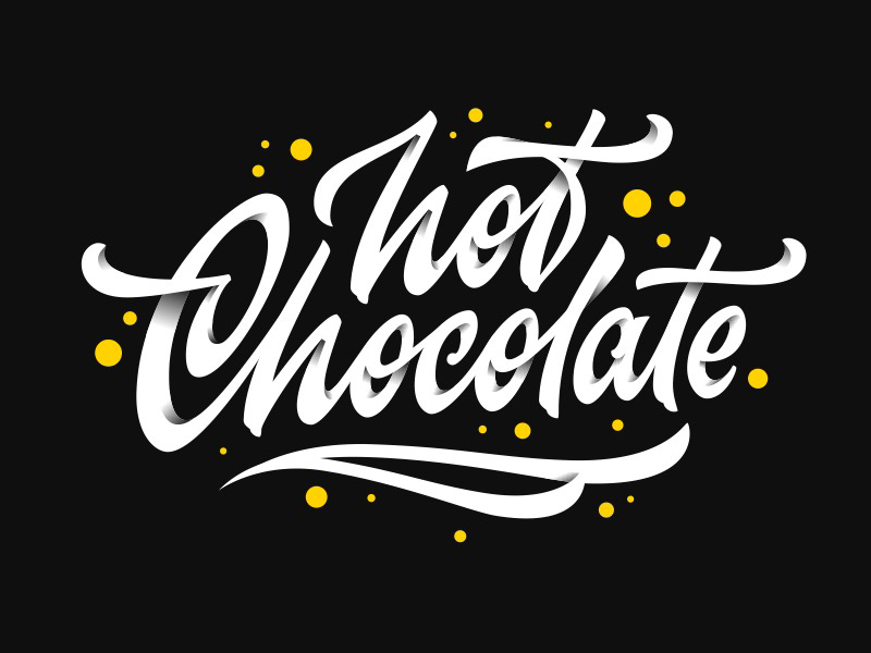 甜蜜胺多酚！36款巧克力元素Logo设计