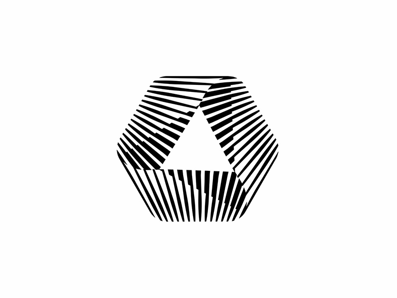 稳固几何！32款三角元素Logo设计