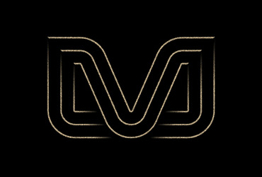 对称字母！18款字母M元素Logo设计