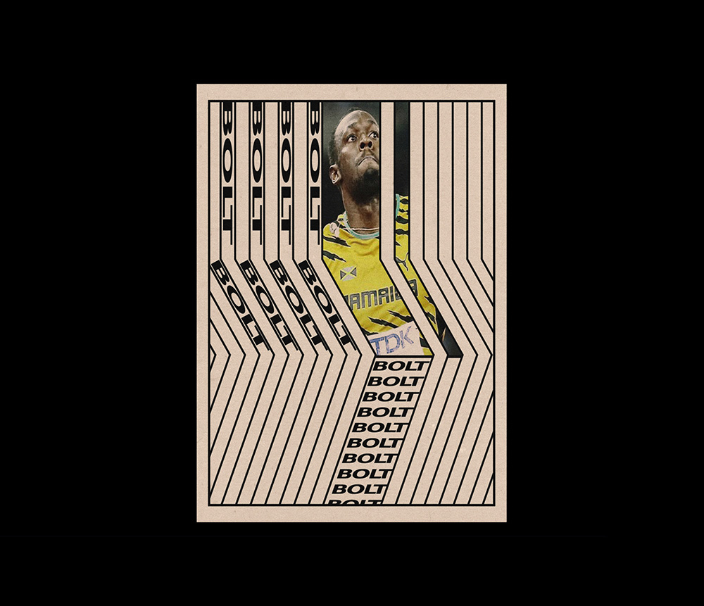 设计师Osheyi Adebayo的复古海报实验