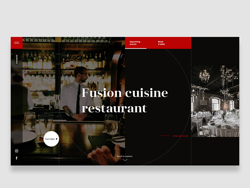 美食有出处！12组餐厅网页设计