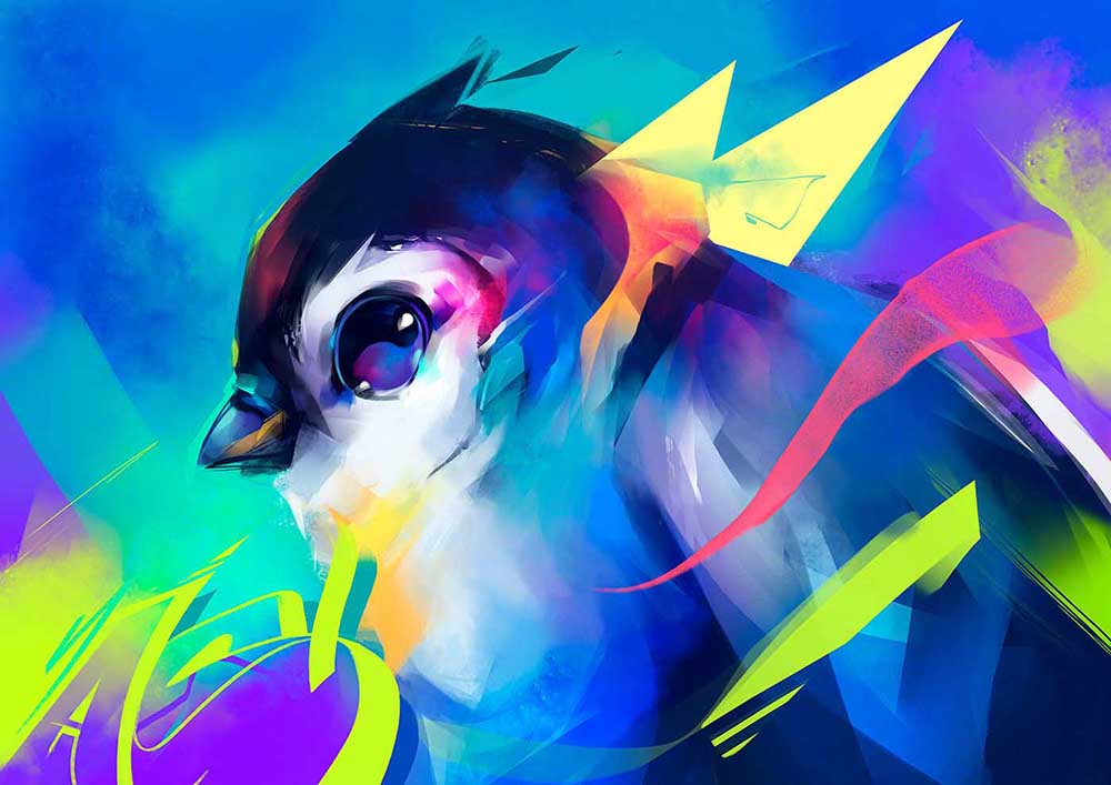 这样的创意动物插画我能看1000遍