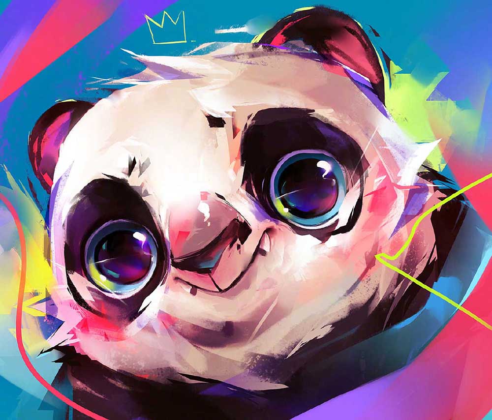 这样的创意动物插画我能看1000遍