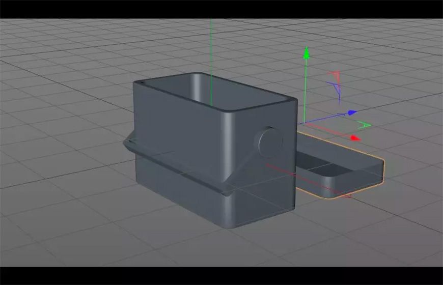 C4D教程！教你制作超萌的小饭盒