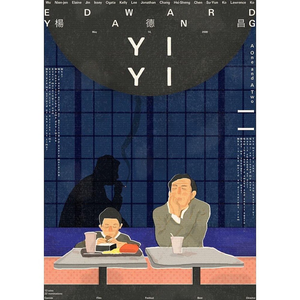 迷人！复古插画风电影海报