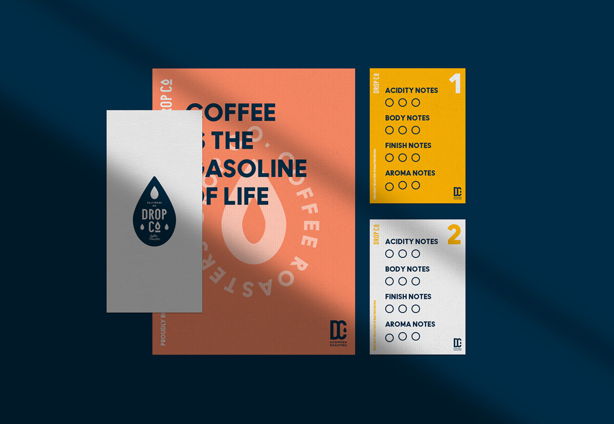 信息排版！咖啡品牌VI设计