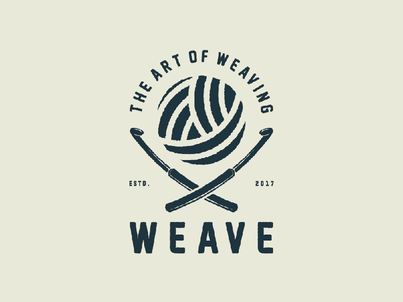 纺织温暖！15款毛线元素Logo设计