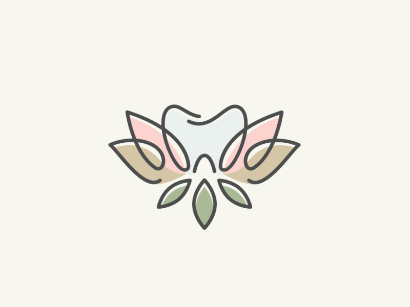 出水芙蓉！16款荷花元素Logo设计