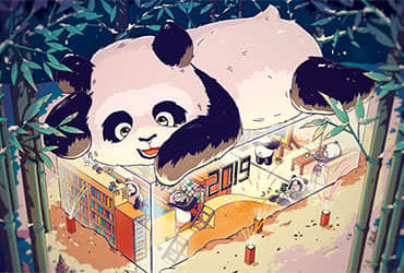 Procreate速剪！Panda工作室商业插画细化过程