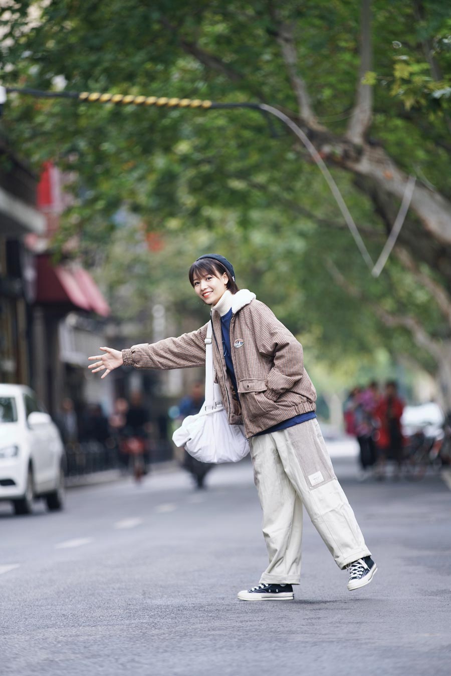 休闲出街！冬日暖阳