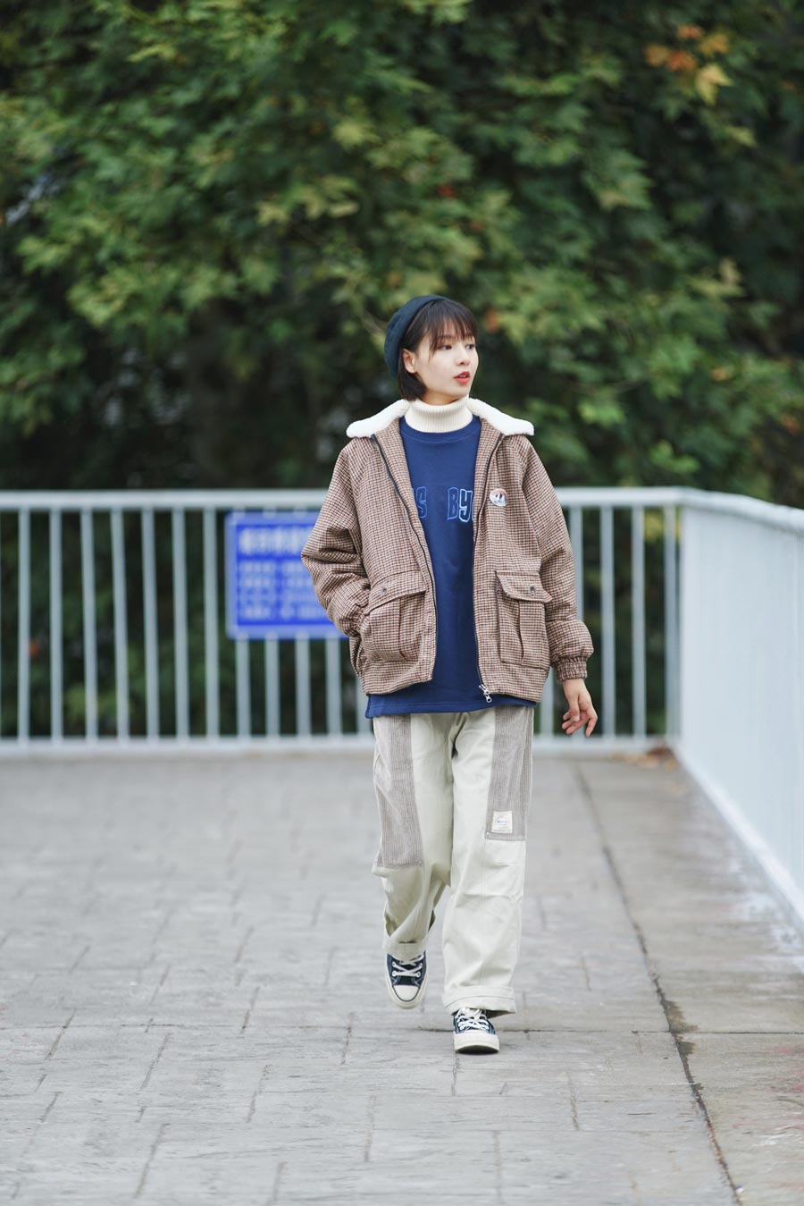 休闲出街！冬日暖阳