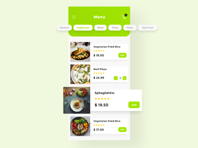 便利经营！12组餐厅点餐app界面设计灵感