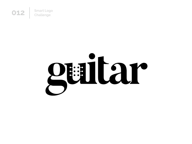 撩拨心弦！30款吉他元素Logo设计