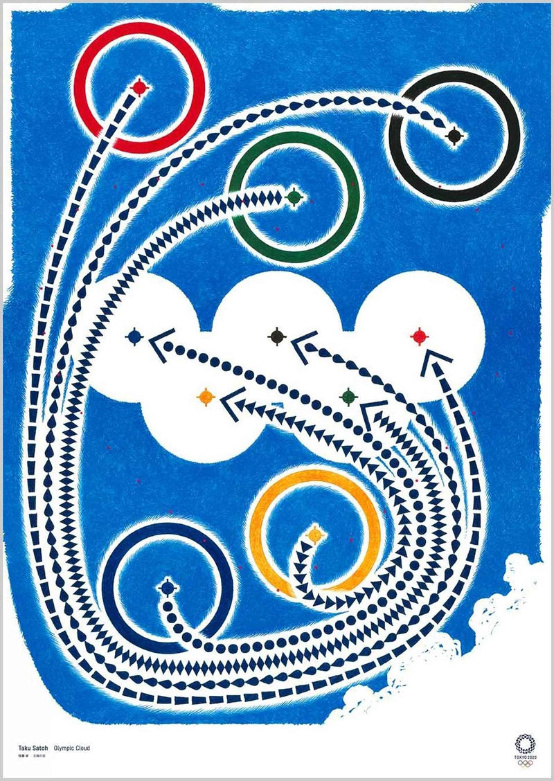 来了！2020东京奥运会海报