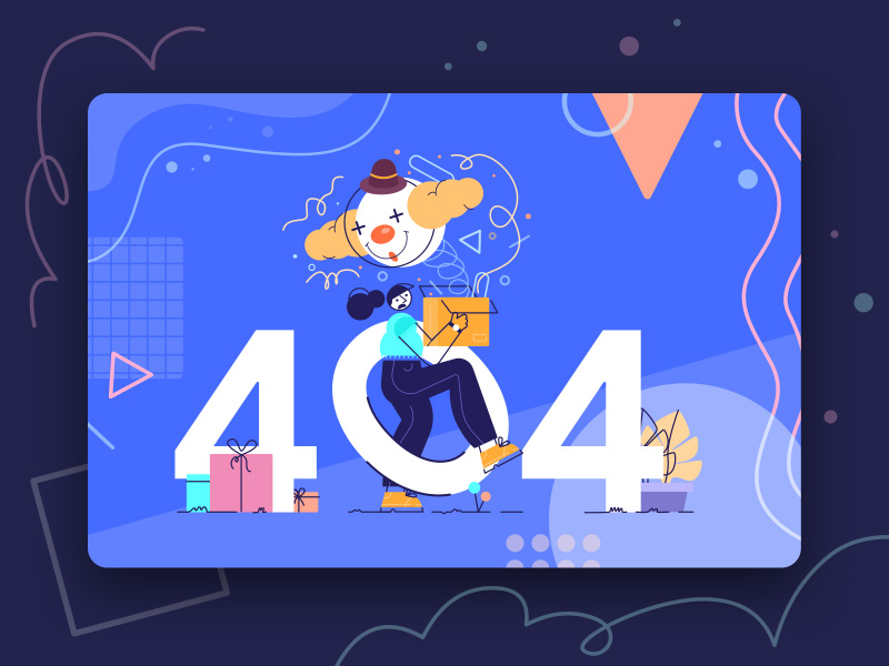 错误创意！12组404界面设计灵感