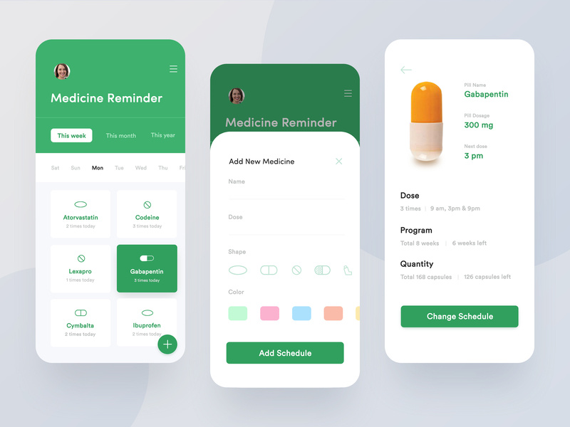 健康生活！12组医疗应用APP界面设计灵感