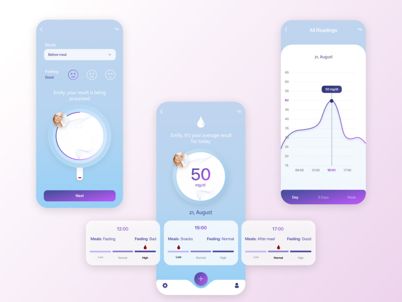 健康生活！12组医疗应用APP界面设计灵感