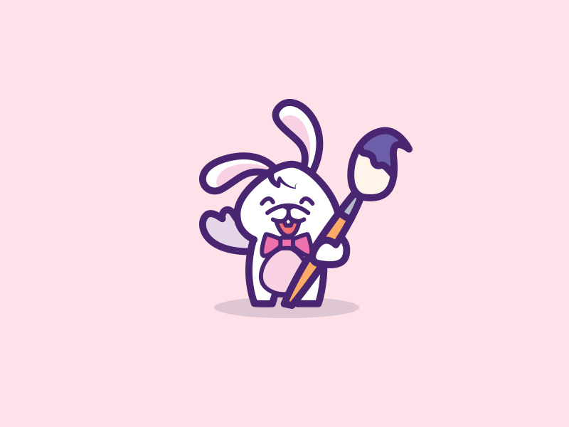 美式卡通！20款可爱Q版Logo设计