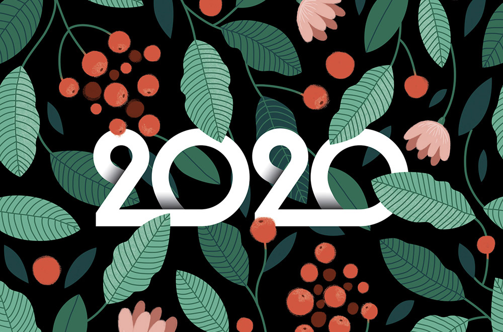 新年愉快！28款2020Logo设计