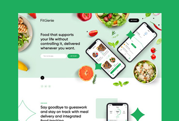 「主打」独特风格！12组食品类网站界面设计探索